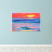 Anders Artistry* Italain Sunset 2* キャンバスプリント (インサイチュ (ウッドフロア))