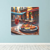 Anders Artistry* Tapas,スペインの味* キャンバスプリント (インサイチュ (ウッドフロア))