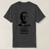 anders tegnell 1 tシャツ (デザイン正面)