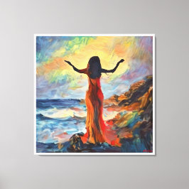 AndersArtistry「モーニング賞*水彩 キャンバスプリント