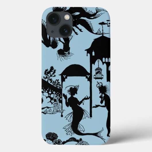 Andersen:リトル・マーメイド・シルエット Case-Mate iPhoneケース (裏面)