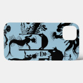 Andersen:リトル・マーメイド・シルエット Case-Mate iPhoneケース (裏面 (横))