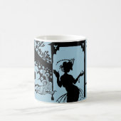 Andersen: 小さい人魚のシルエット コーヒーマグカップ (中央)