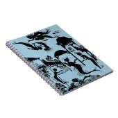 Andersen: 小さい人魚のシルエット ノートブック (右側)