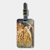 Andersen: 小さい人魚のスケッチ ラゲッジタグ (正面縦)