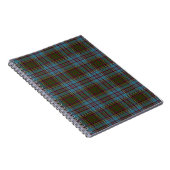 Anderson Clan Tartan – Scottish Plaid Notebook ノートブック (右側)