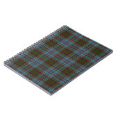 Anderson Clan Tartan – Scottish Plaid Notebook ノートブック (左側)