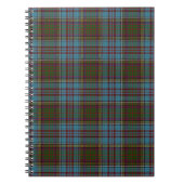 Anderson Clan Tartan – Scottish Plaid Notebook ノートブック (正面)