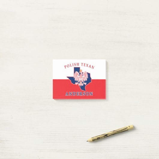 Anderson Polish Texan Post It Notes ポストイット (デスク上)
