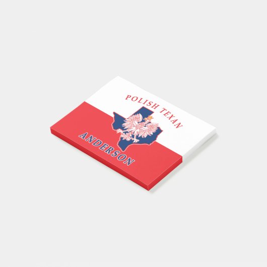 Anderson Polish Texan Post It Notes ポストイット (アングル)