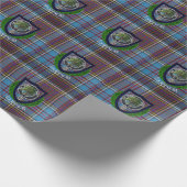 Anderson Scottish Clan Tartan and Crest ラッピングペーパー (角)