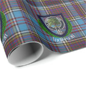 Anderson Scottish Clan Tartan and Crest ラッピングペーパー (ロールコーナー)