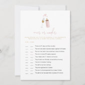 ANDIピンクポップピンのボトルのベビーゲーム 招待状 (正面)