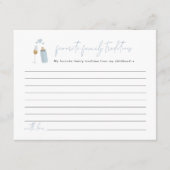 ANDIブルーポップピンボトルファミリートラディショナルエンクロス エンクロージャーカード (正面)