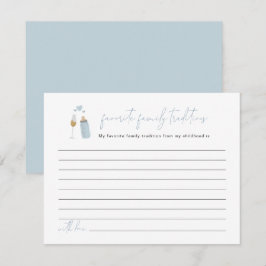 ANDIブルーポップピンボトルファミリートラディショナルエンクロス エンクロージャーカード