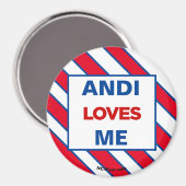 ANDI LOVES ME MAGNET マグネット (正面/裏面)