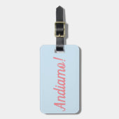 Andiamoラゲージタグ ラゲッジタグ (正面縦)