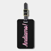 Andiamoラゲージタグ ラゲッジタグ (正面縦)
