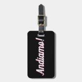 Andiamoラゲージタグ ラゲッジタグ (正面縦)