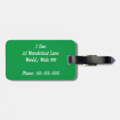 Andiamoラゲージタグ ラゲッジタグ (裏面横)