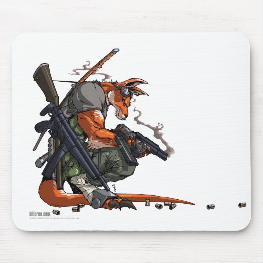 AndieはさみによるKilleooのmousepad マウスパッド (正面)