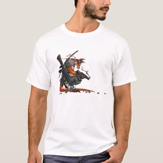 AndieはさみによるKilleroo Tシャツ (正面)
