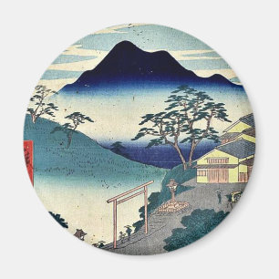 AndoのHiroshigeの浮世絵著Seki マグネット