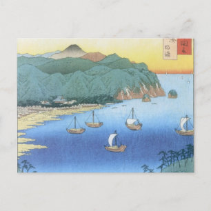 Ando Hiroshige著Awa地域の入口 ポストカード