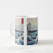 Ando、Hiroshige著Satta駿河国の海 コーヒーマグカップ (正面左)