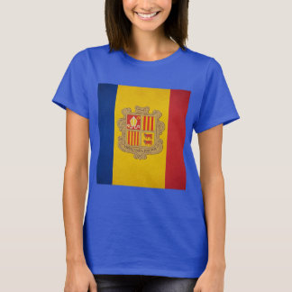 Andorra: Bandera Nacional  Tシャツ