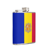 Andorran Flag & travel Andorra /sportsファン フラスク (右)