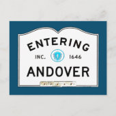 Andoverに入る ポストカード (正面)