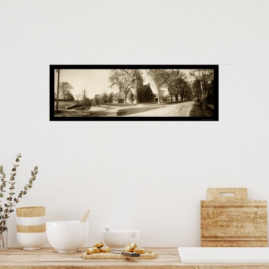 Andover, MA写真1903 ポスター (キッチン)