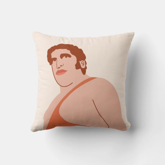 Andre the Giant クッション (裏面)