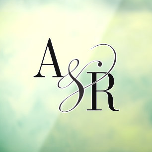 ANDREAミニマモダンリスト・ラージ結婚・モノグラム ウィンドウサイン