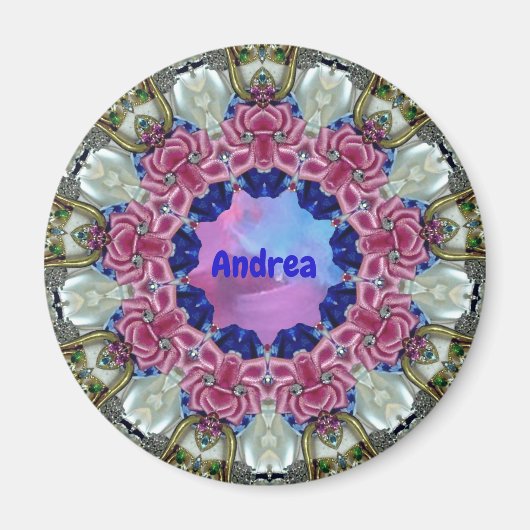 ANDREA ～イースターパタパーソナライズされたーンのフラクタル～ マグネット (正面)