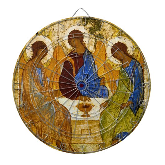 Andrei Rublev , “ Holy Trinity ” ダーツボード (正面)