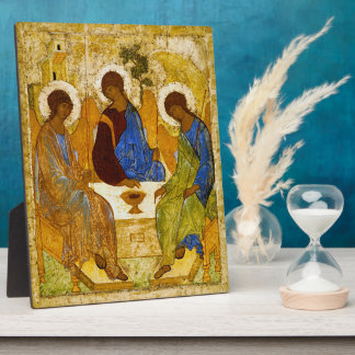 Andrei Rublev , “ Holy Trinity ” フォトプラーク