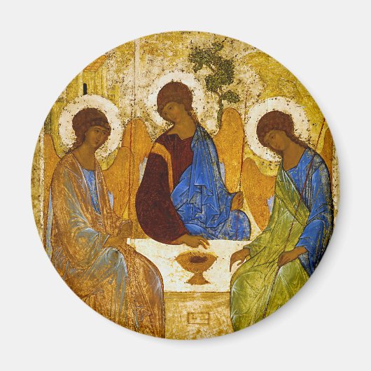 Andrei Rublev , “ Holy Trinity ” マグネット (正面)