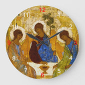 Andrei Rublev , “ Holy Trinity ” ラージ壁時計 (正面)