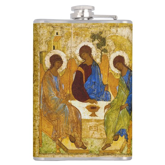 Andrei Rublev, icon of the Trinity フラスク (裏面)