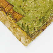 Andrei Rublev, icon of the Trinity フリースブランケット (角)