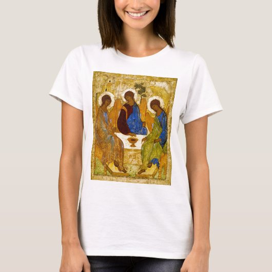 Andrei Rublev, icon of the Trinity Tシャツ (正面)