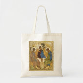 Andrei Rublev Iconic Trinity Angels Abraham Bible トートバッグ (正面)