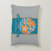 Andrewまたはletter A少年の名前は子供を意味カスタムする アクセントクッション (裏面(縦))