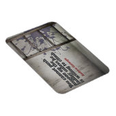 Andrew Carnegie感動的引用文「Push up」 マグネット (右側)