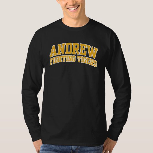 Andrew College Fighting Tigers 02 Tシャツ (正面)