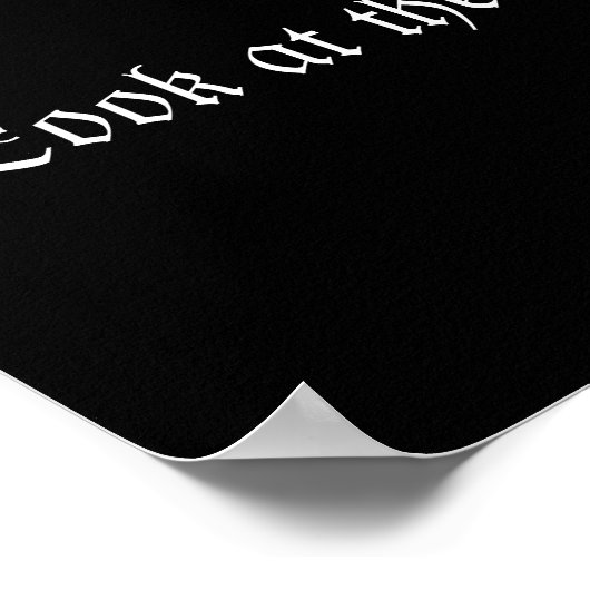 Andrew De Leon - Official Devils Knight Poster ポスター (角)