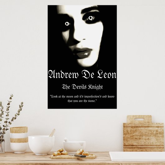 Andrew De Leon - Official Devils Knight Poster ポスター (キッチン)