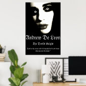 Andrew De Leon - Official Devils Knight Poster ポスター (ホームオフィス)